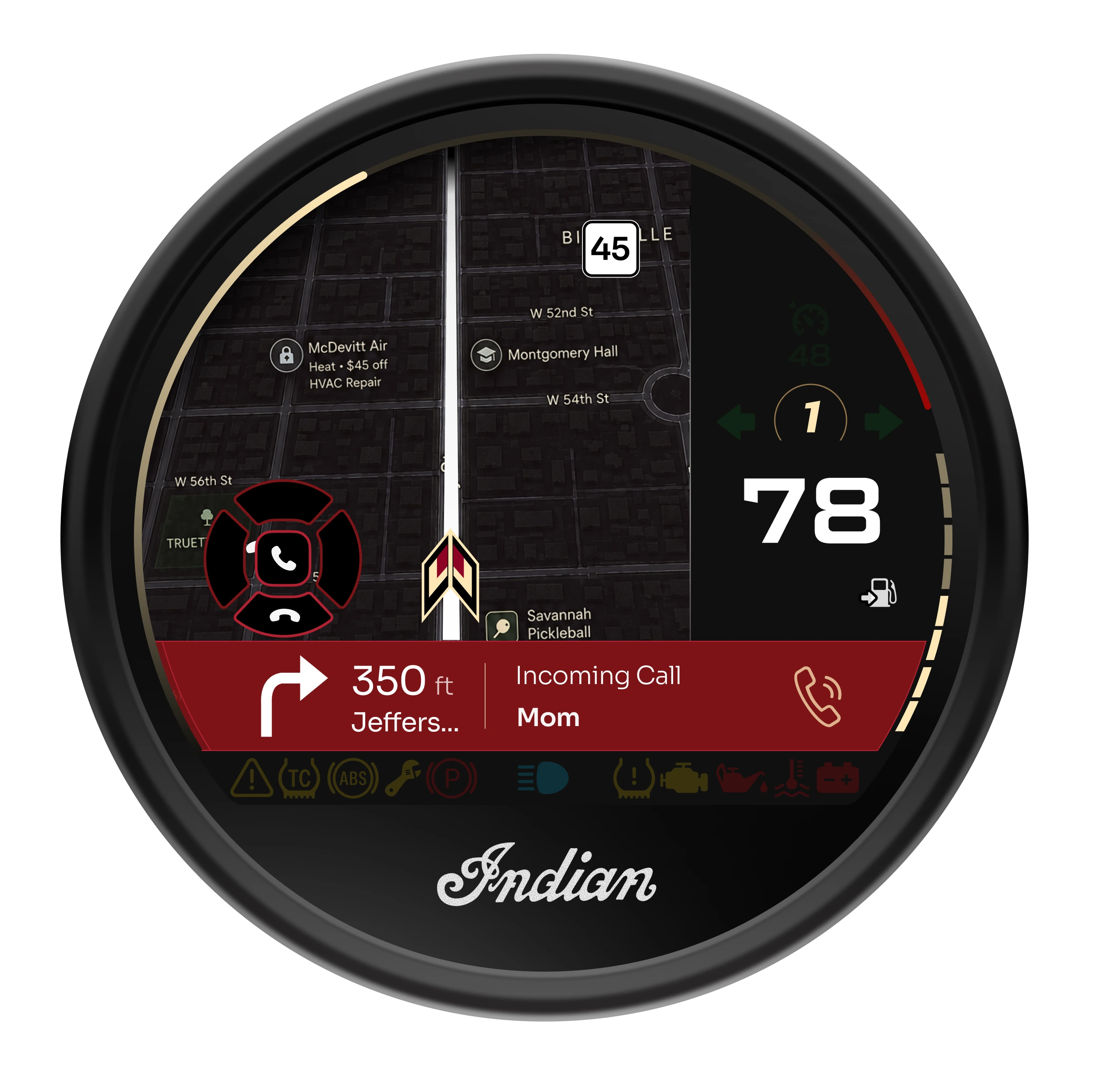 Navigation mode, view 5